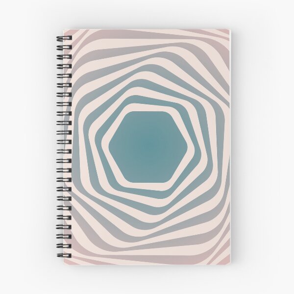 Item preview, Green Pink Gradation Hexagon Optical Illusion on PinkBackground designed and sold by MarkStudio.