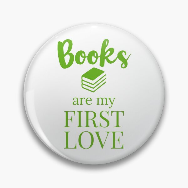 Item preview, Books are my first love designed and sold by Gingatoo.