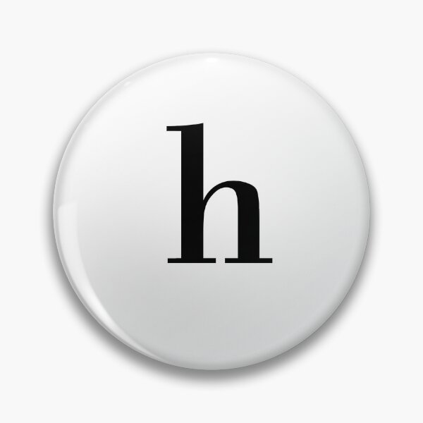 Item preview, Alphabet letter 'h' designed and sold by MitokDesignShop.