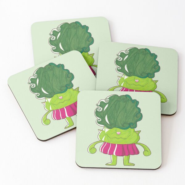 Item preview, Cute Green Alien Creature designed and sold by Harold-Inks.
