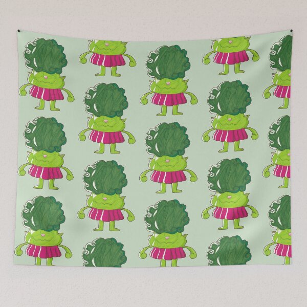 Item preview, Cute Green Alien Creature designed and sold by Harold-Inks.