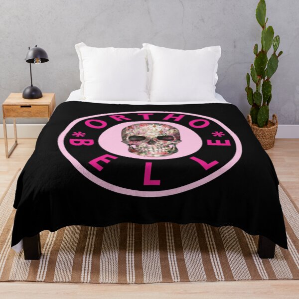 Item preview, ortho belle. pretty pink skeleton designed and sold by doctors-apparel.