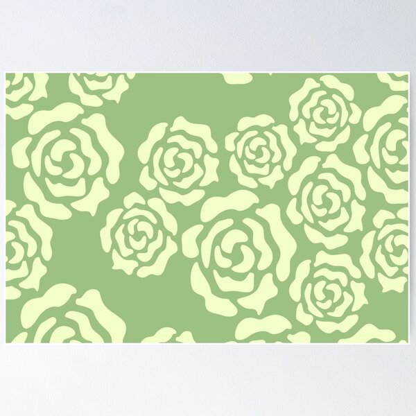 Item preview, Sage Green - Bed of roses designed and sold by Joejo19.