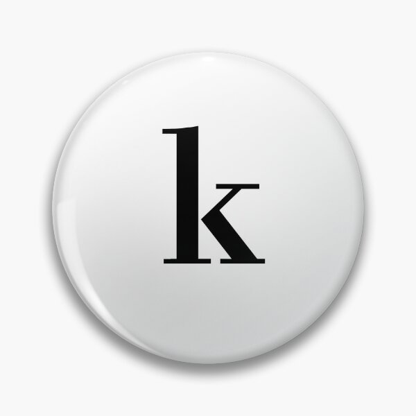 Item preview, Alphabet letter 'k' designed and sold by MitokDesignShop.
