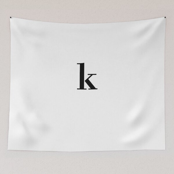 Item preview, Alphabet letter 'k' designed and sold by MitokDesignShop.