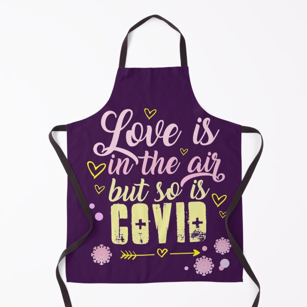 Item preview, Love is in the air but so is Covid designed and sold by Gymnastics Store.