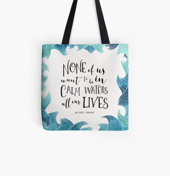 Calm Waters - Persuasion - Austen All Over Print Tote Bag