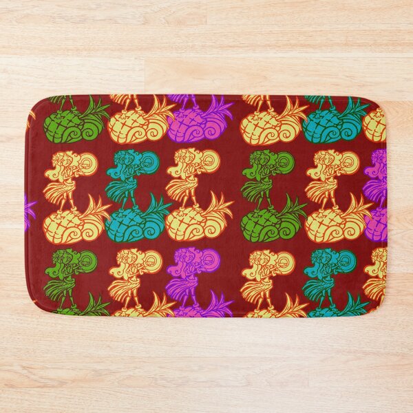 Item preview, Rainbow Hula Pineapple  designed and sold by sandpiperstudio.