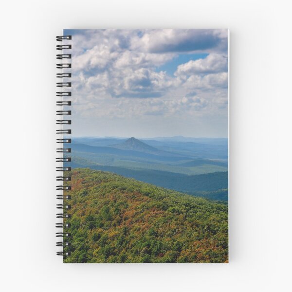 Item preview, cloudy skies looking over forked mountain and the Ouachita mountains  designed and sold by aim4adventure.