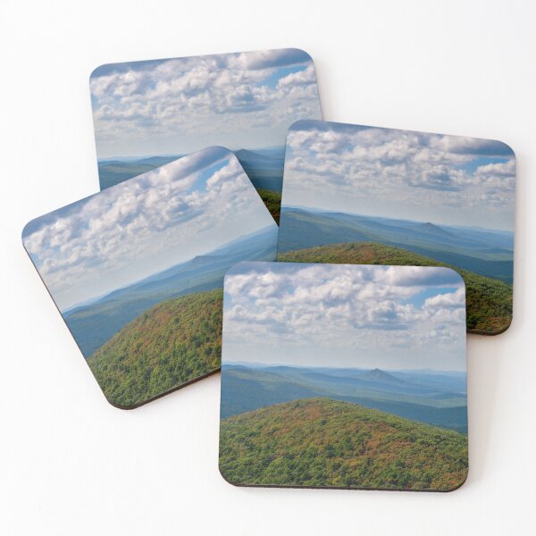 Item preview, cloudy skies looking over forked mountain and the Ouachita mountains  designed and sold by aim4adventure.