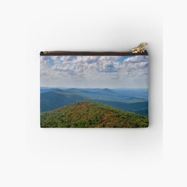 Item preview, cloudy skies looking over forked mountain and the Ouachita mountains  designed and sold by aim4adventure.