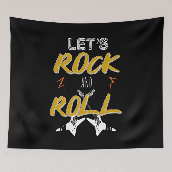 Item preview, Let's Rock and Roll designed and sold by orangeblue21.