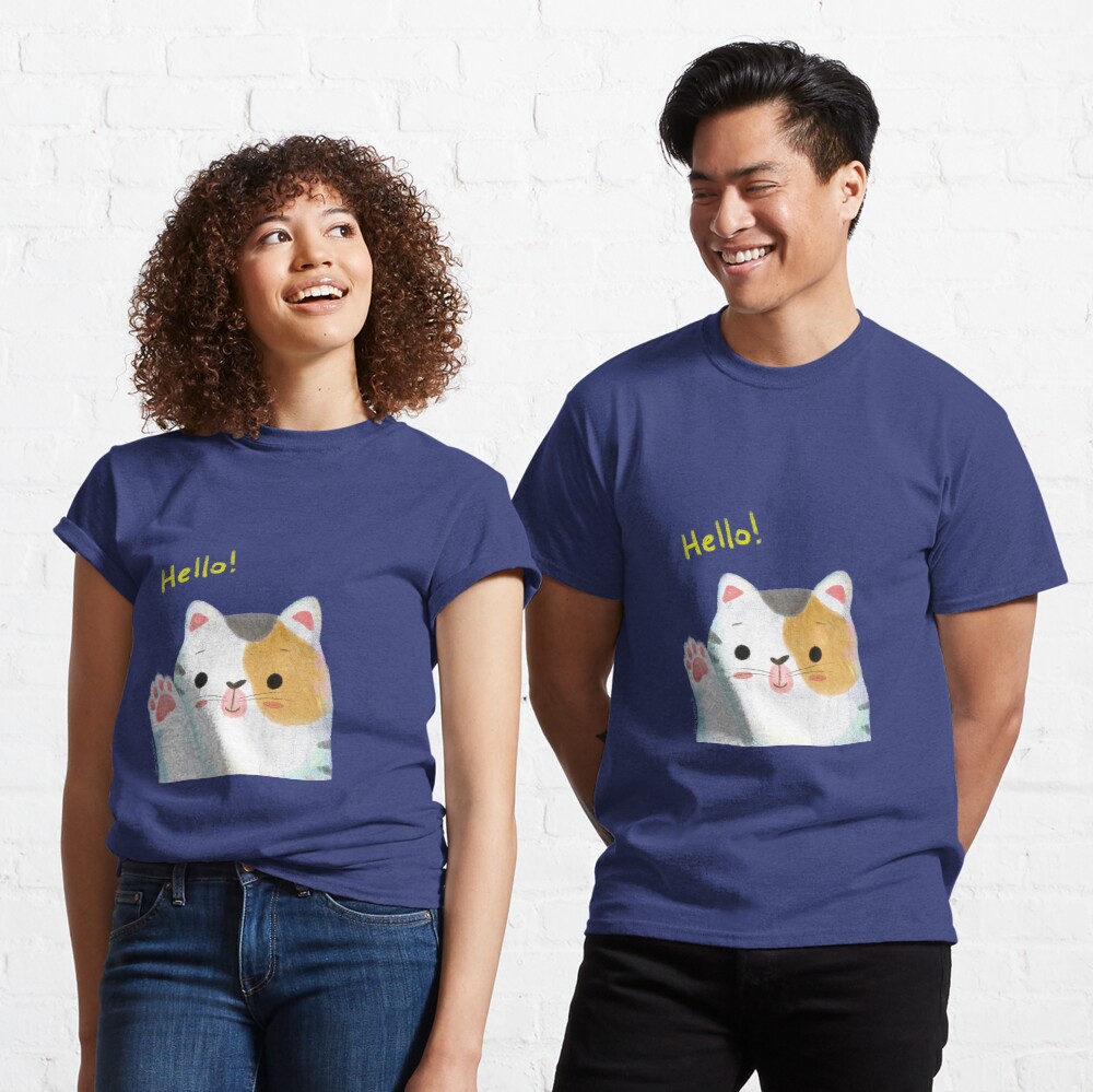 Hello Cat Classic T-Shirt