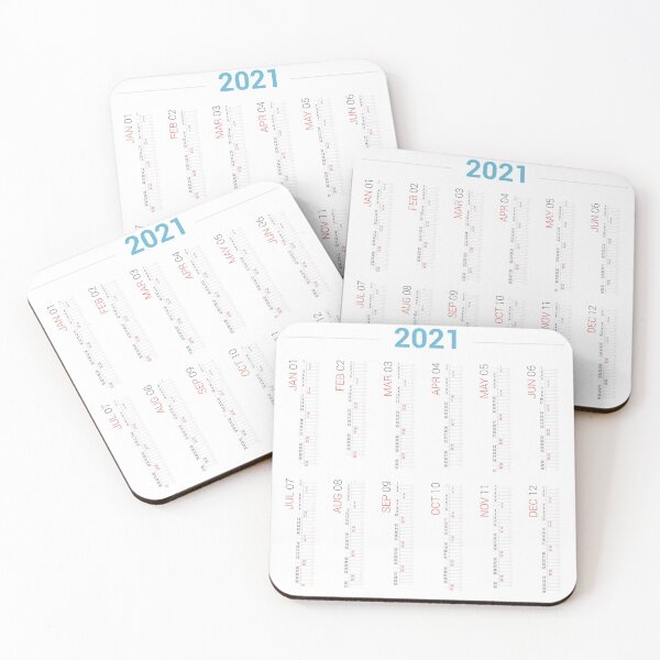 Item preview, Simple Calendar designed and sold by ADAMYASS.
