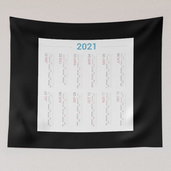 Item preview, Simple Calendar designed and sold by ADAMYASS.