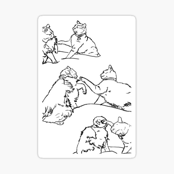 Slappy Fight Sticker