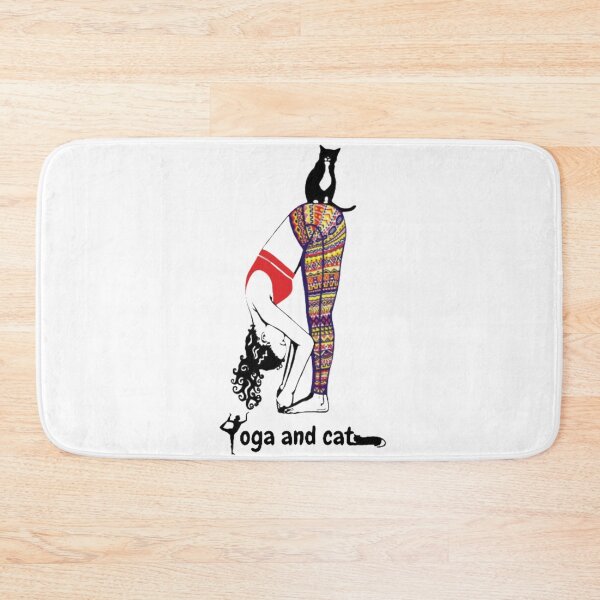 Item preview, Yoga and cat designed and sold by midoo2000.