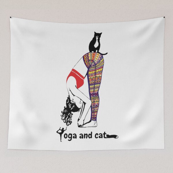 Item preview, Yoga and cat designed and sold by midoo2000.