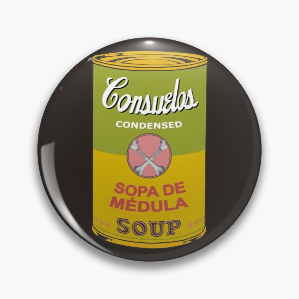 Artikelvorschau, Mexikanische Andy-Warhol-Suppen – Consuelos Pop Art – Sopa de Medula entworfen und verkauft von Groenendijk.