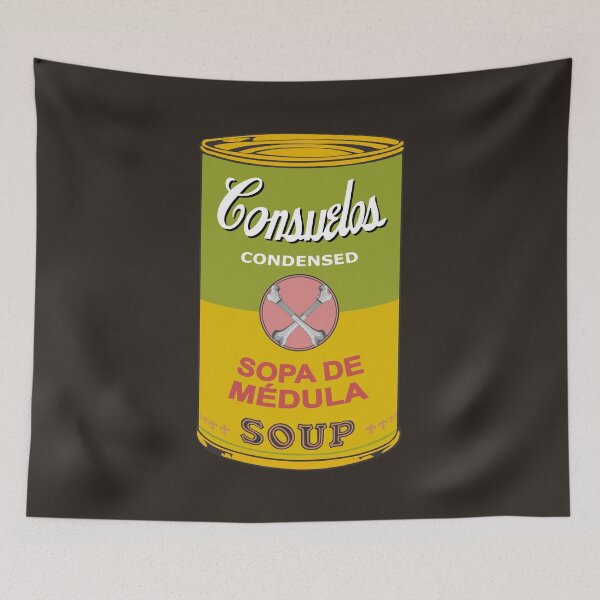Item preview, Mexican Andy Warhol soups - Consuelos pop art - Sopa de Medula designed and sold by Groenendijk.