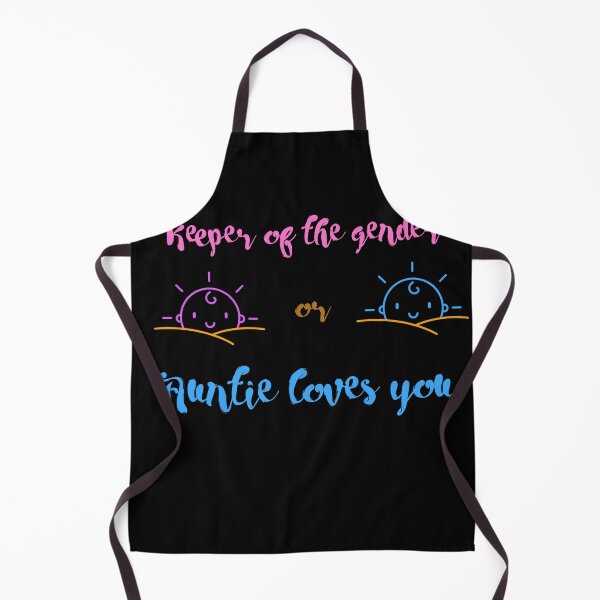 Item preview, keeper of the gender pink or blue auntie loves you designed and sold by cathelkav.