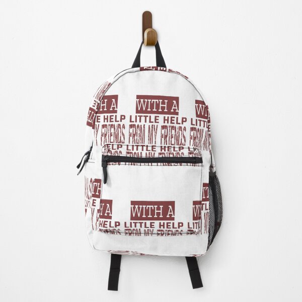 Item preview, With a Little Help From My Friends designed and sold by QuotesDogma.