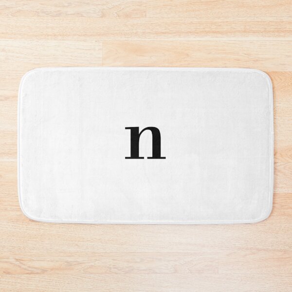 Item preview, Alphabet letter 'n' designed and sold by MitokDesignShop.