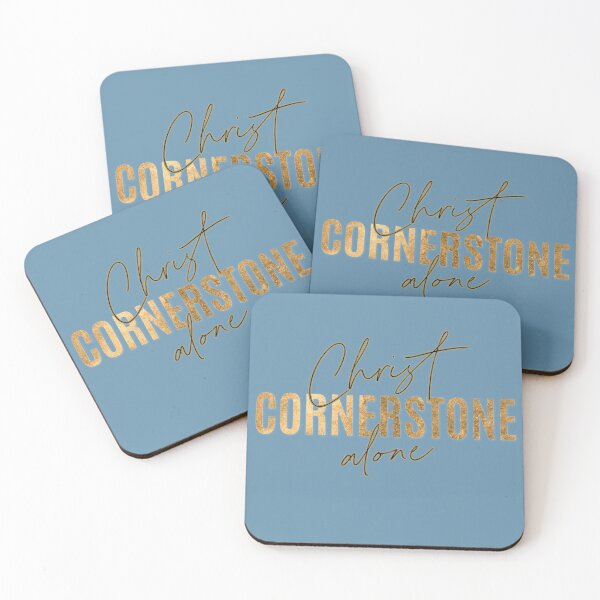 Item preview, Christ Alone Cornerstone designed and sold by TheKingdomAttic.