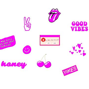 Pastel aesthetic sticker pack | Sticker