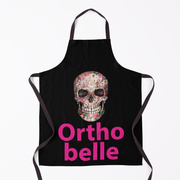 Item preview, ortho belle. pretty pink skeleton designed and sold by doctors-apparel.
