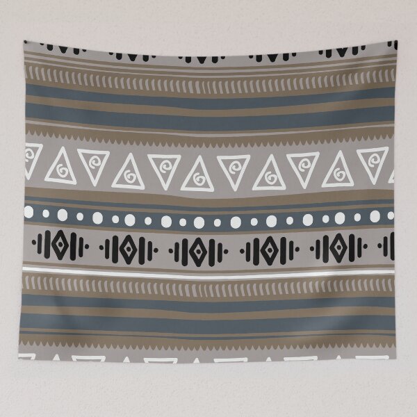 Item preview, Hand Drawn Tribal Ethnic Pattern with Seamless Ancient Drawing designed and sold by mashmosh.