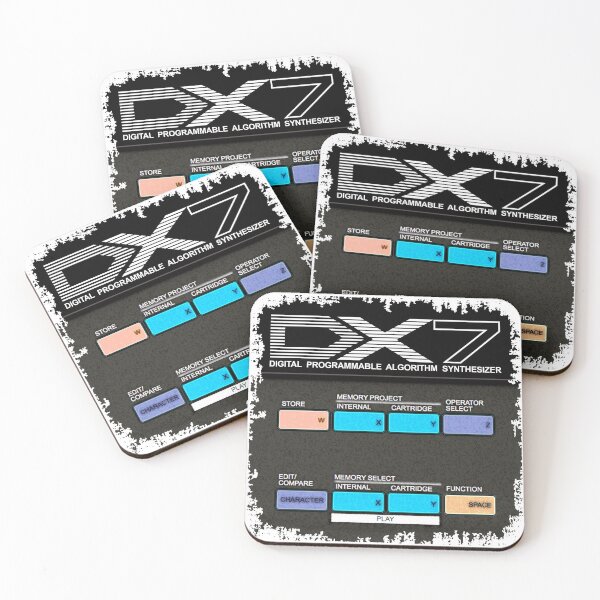 Item preview, DX7 Synthesizer FM 80's - 80s synth - FM Synthesizer - Digital Programmable Algorithm Synthesizer designed and sold by RazzArt.
