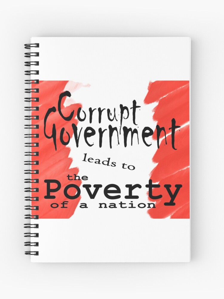Government Calligraphy | Spiral Notebook