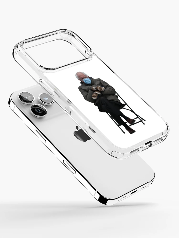 Aperçu 2 sur 5. Coque iPhone avec l'œuvre Mitaines Bernie Sanders. créée et vendue par PyroPython.