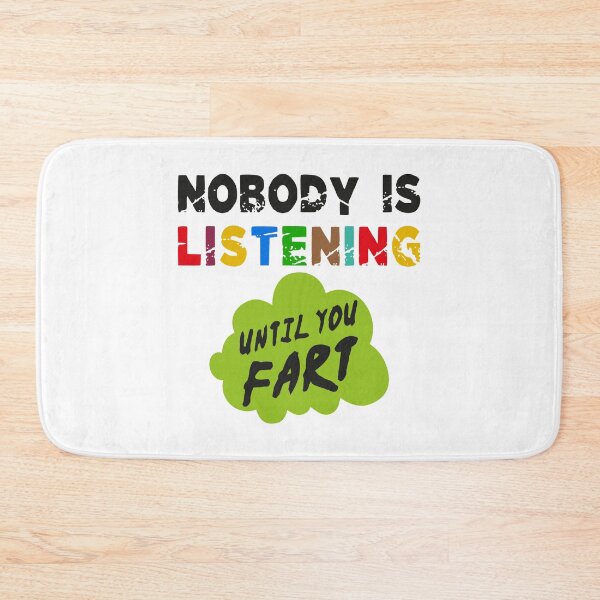 Item preview, Nobody is Listening trendy and funny fashion design designed and sold by Status71.