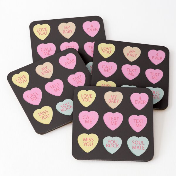 Item preview, Valentine artclip candy hearts gifts for couples for her & him designed and sold by 0umStore.