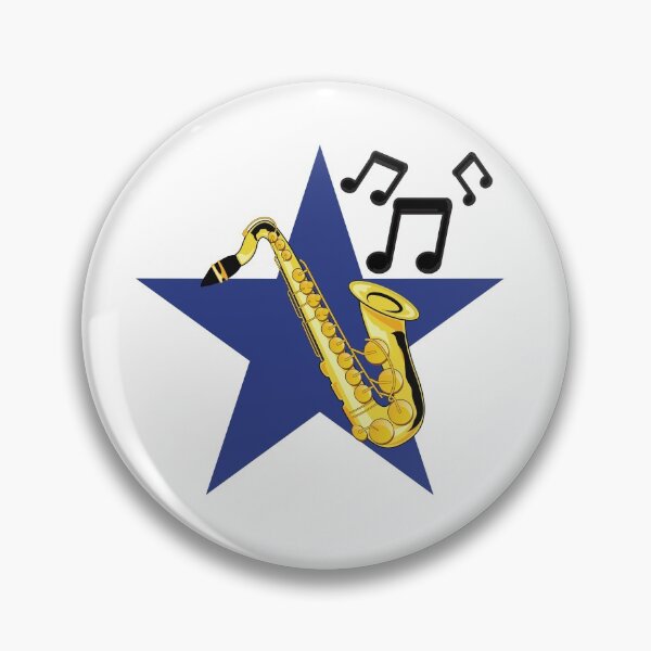 Item preview, Blue Sax Star designed and sold by glide-products.