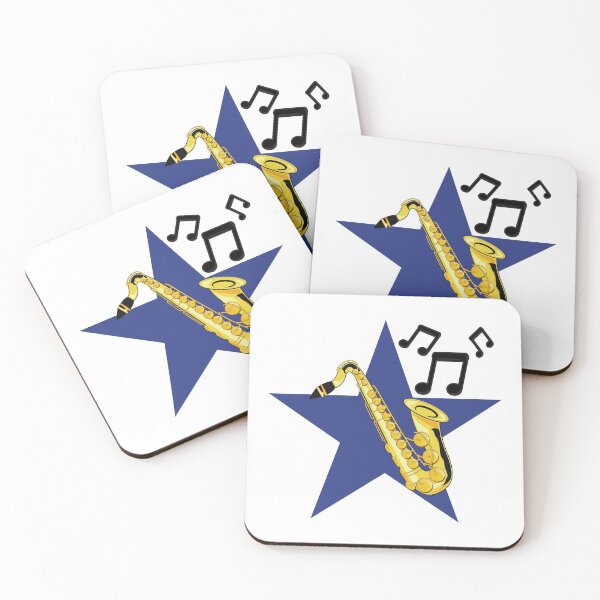 Item preview, Blue Sax Star designed and sold by glide-products.