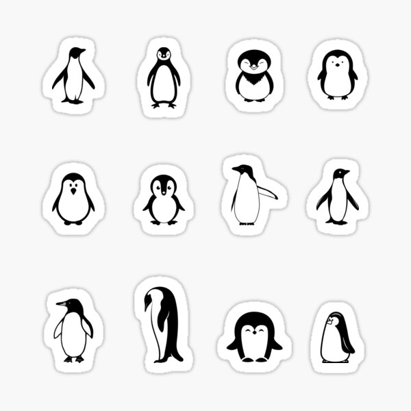 Item preview, Penguin pack designed and sold by Creativeemily.