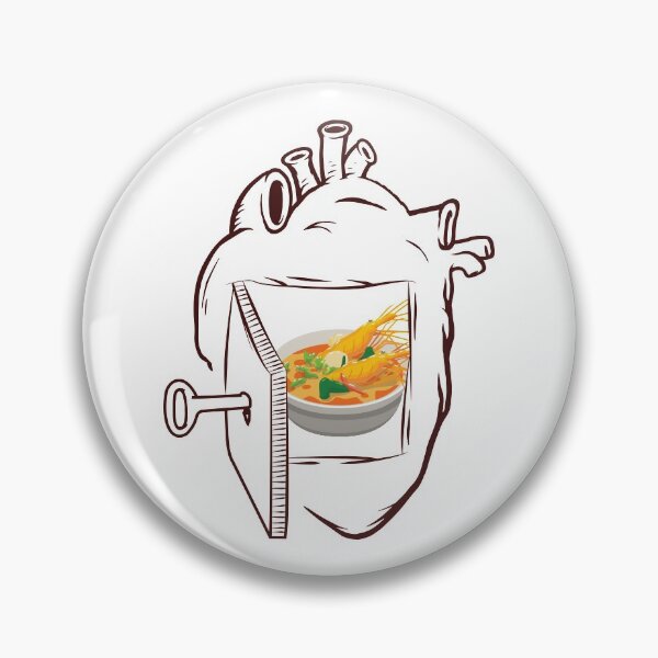 Item preview, Tom Yum Goong In My Heart designed and sold by foodisthekey.