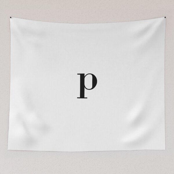Item preview, Alphabet letter 'p' designed and sold by MitokDesignShop.