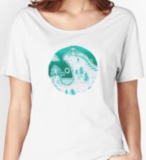 Green Fantasy Landscape Women's Relaxed Fit T-Shirt