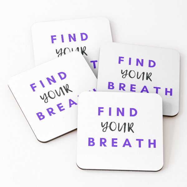 Item preview, Find your Breath (on white) designed and sold by Alchemytshirts.