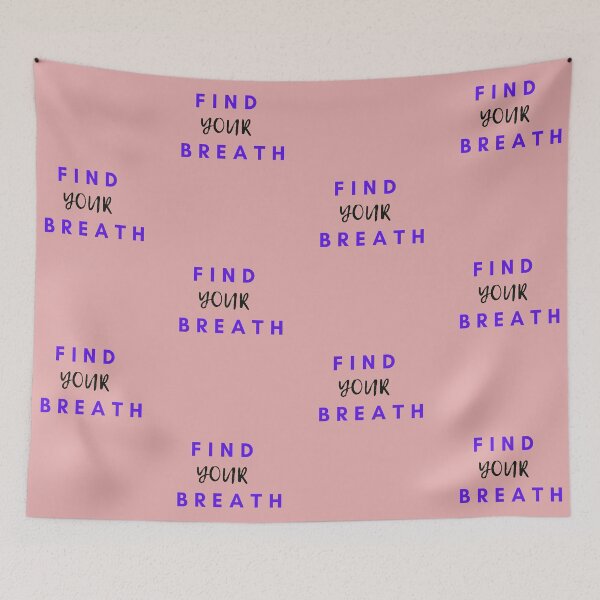 Item preview, Find your Breath (on white) designed and sold by Alchemytshirts.