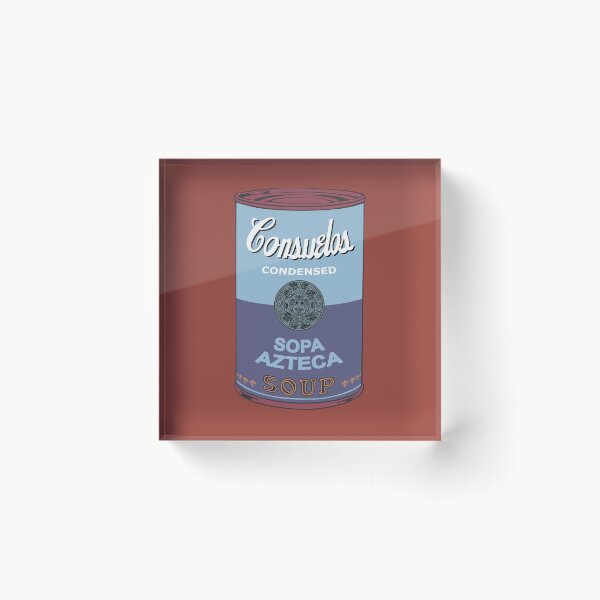 Item preview, Sopas mexicanas Andy Warhol - Consuelos pop art - Sopa Azteca designed and sold by Groenendijk.