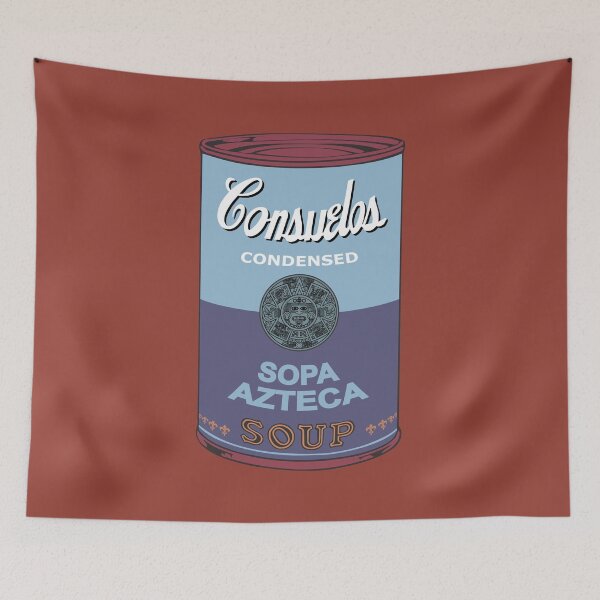 Item preview, Mexican Andy Warhol soups - Consuelos pop art - Sopa Azteca designed and sold by Groenendijk.
