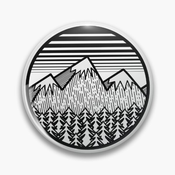 Item preview, Pinewood Mountains designed and sold by BDS-arts.