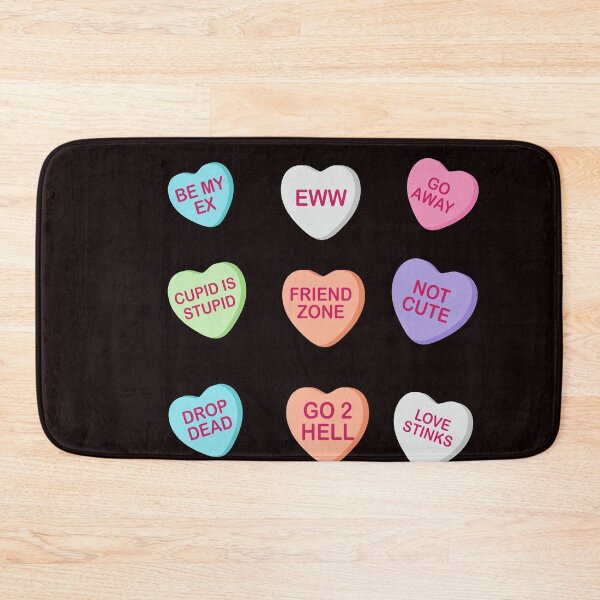 Item preview, Anti Valentine artclip candy hearts gifts for singles designed and sold by 0umStore.
