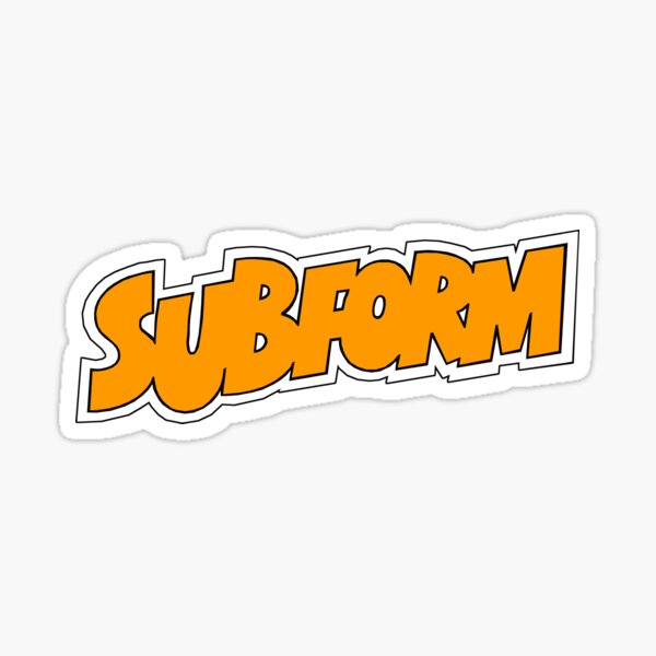 Subform Sticker