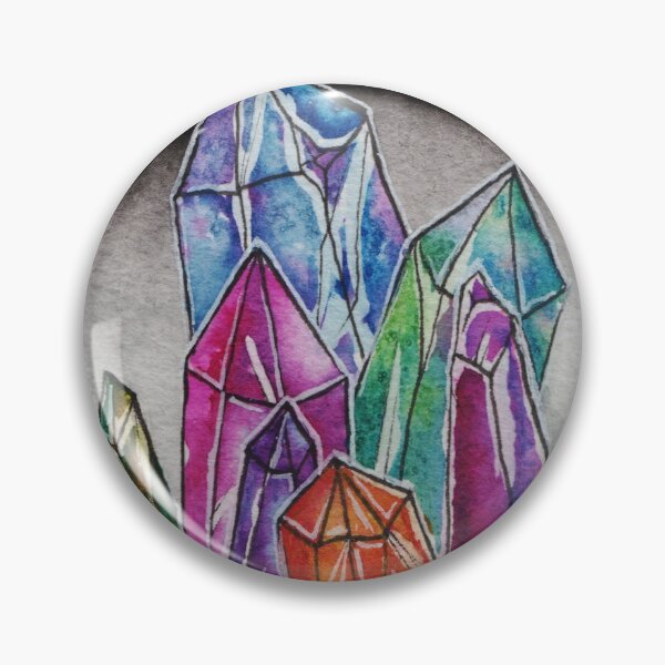 Aperçu de l'œuvre Peinture à l'aquarelle en cristal créée et vendue par OBRart.